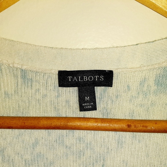 Talbots Cardigan Size Medium - Picture 3 of 6